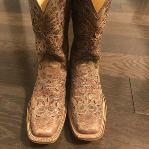 Corral Vintage square toe boots.